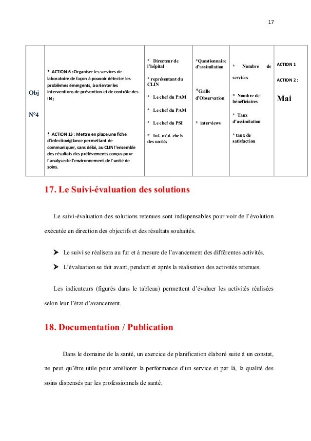 Exemple d’un plan d’action en matière de prévention et de lutte cont…