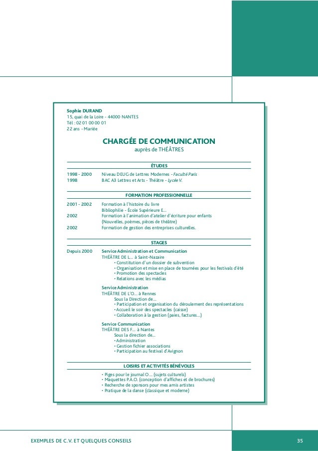 Exemple de CV coordinateur d'etudes cliniques