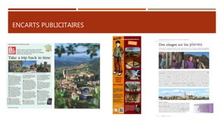 ENCARTS PUBLICITAIRES
 