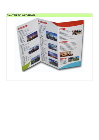 39 – TRÍPTIC INFORMATIU
 
