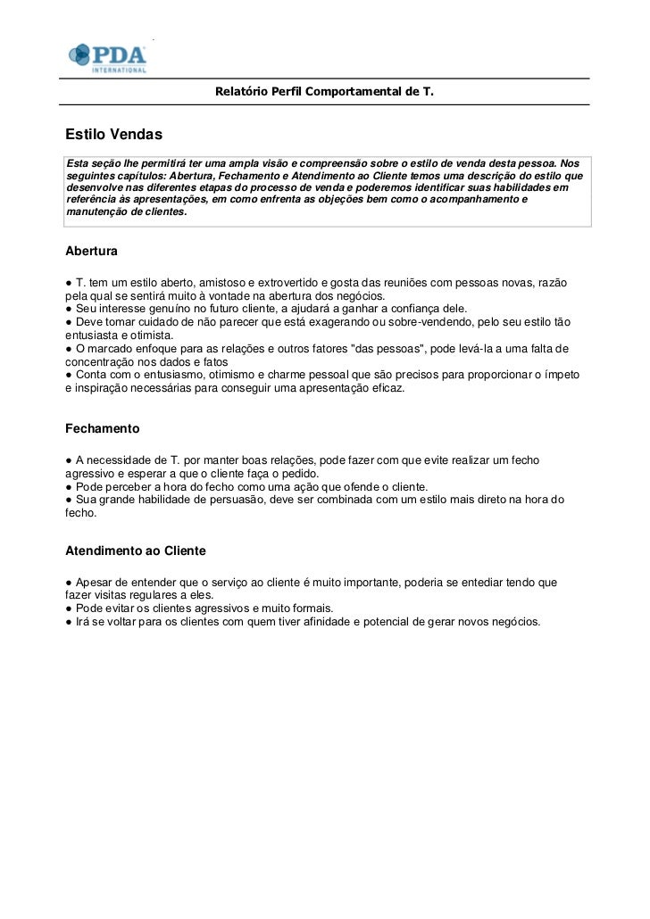 Exemplo de relatorio social