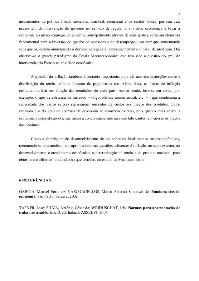 Exemplo de um artigo cientifico pronto