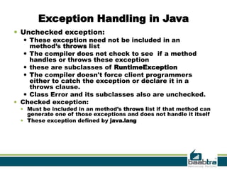 Exeption handling | PPT