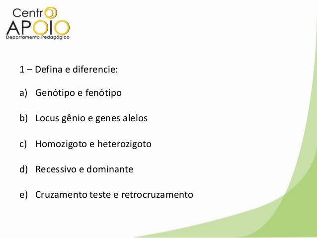 Biologia probabilidade genetica