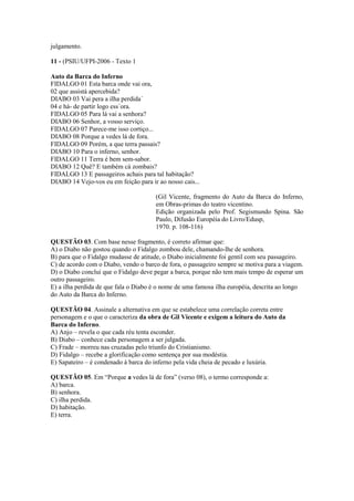 Exercício literatura   professor alexandre