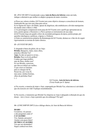  Exercício literatura   professor alexandre