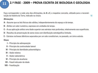 2.ª FASE - 2009 – PROVA ESCRITA DE BIOLOGIA E GEOLOGIA11
 