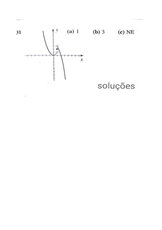 Exercícios de calculo 1   limites