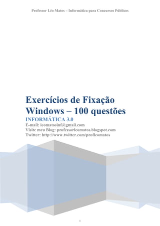 100 Comandos pelo Executar do Windows [Parte 1]