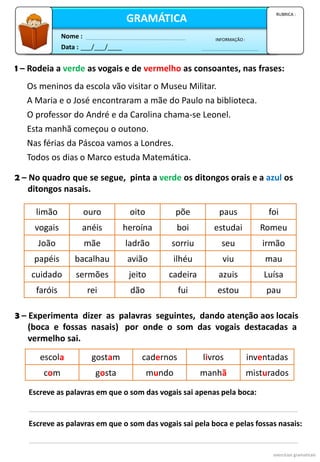 Jogos de Português Online: das vogais à gramática 