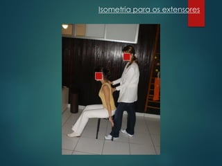 Isometria para os extensores
 