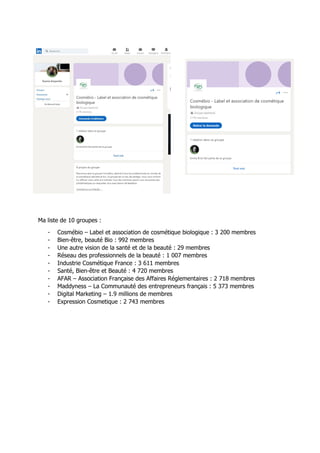 Exercice LinkedIn - Ksenia Karpenko