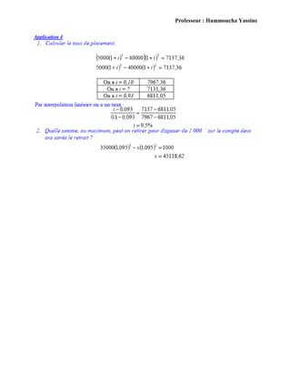Professeur : Hammoucha Yassine
Application 4
 
