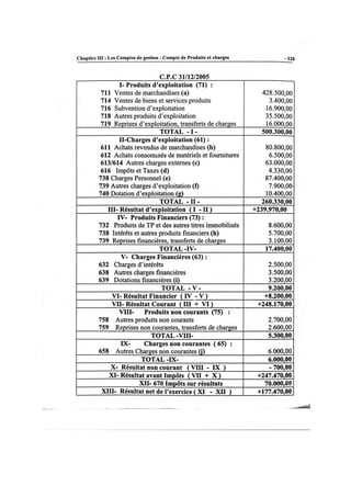 La comptabilité Génerale Exercices de cpc