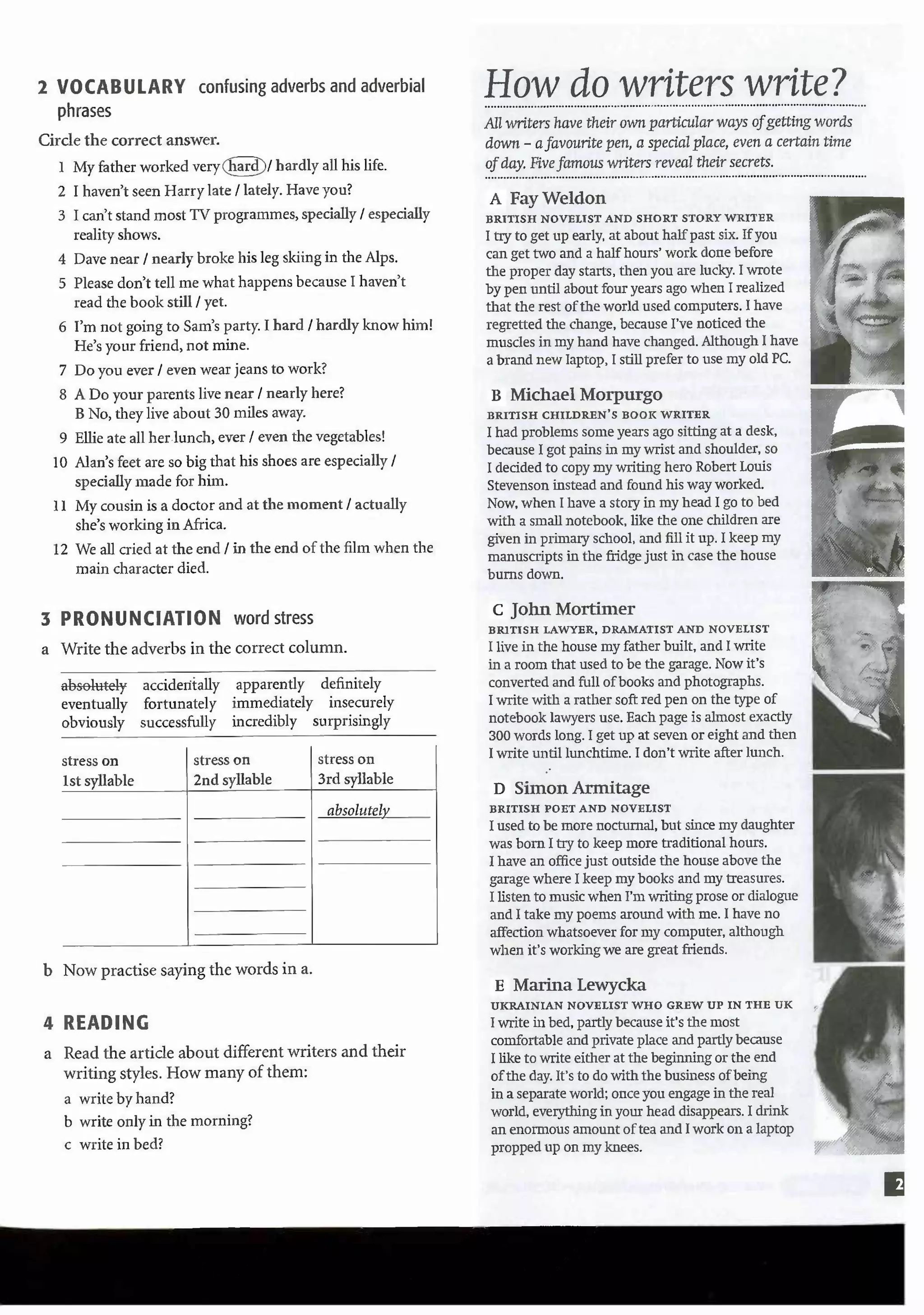 Exercices upper intermediate new english file ui workbook.o | PDF