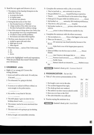 Exercices upper intermediate new english file ui workbook.o | PDF