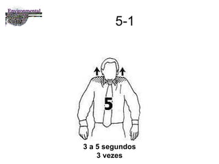 5-1 3 a 5 segundos 3 vezes 