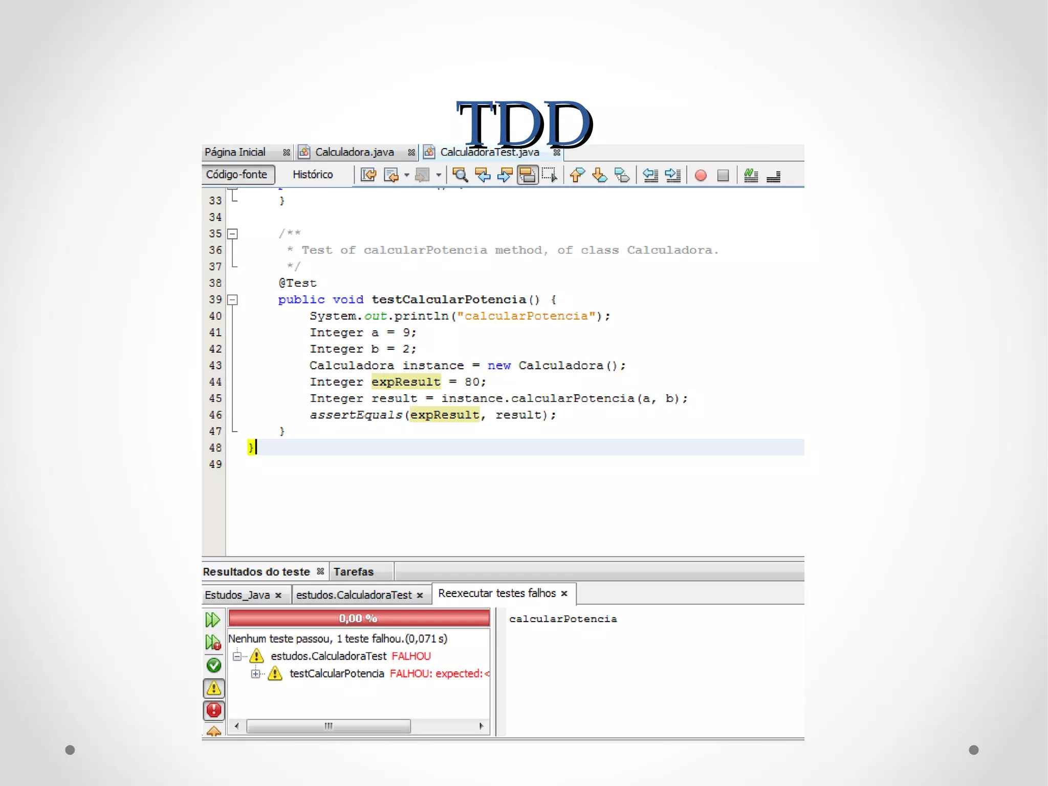 TDD
 