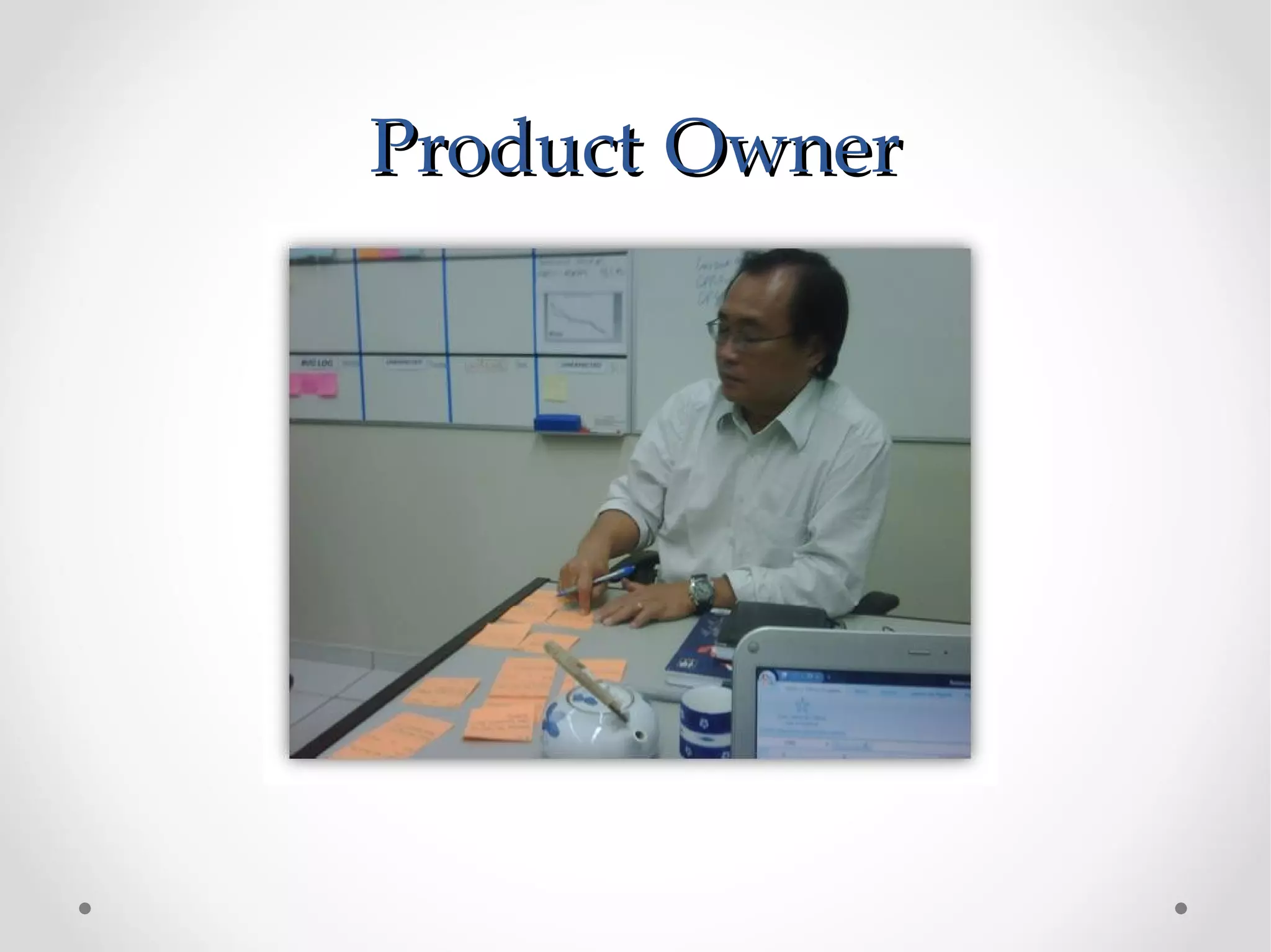Product Owner
 