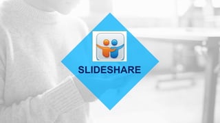 O que é slideshare?
• Uma ferramenta da Web 2.0
• Disponibilização online de apresentações multimédia.
• Lançado em 2006
•...