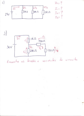 Exercicios   resistores