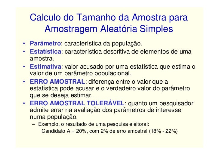 Amostragem Estratificada Amostragem Estratificada