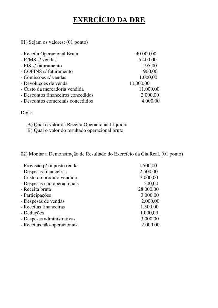 Contabilidade Basica Exercicios Resolvidos