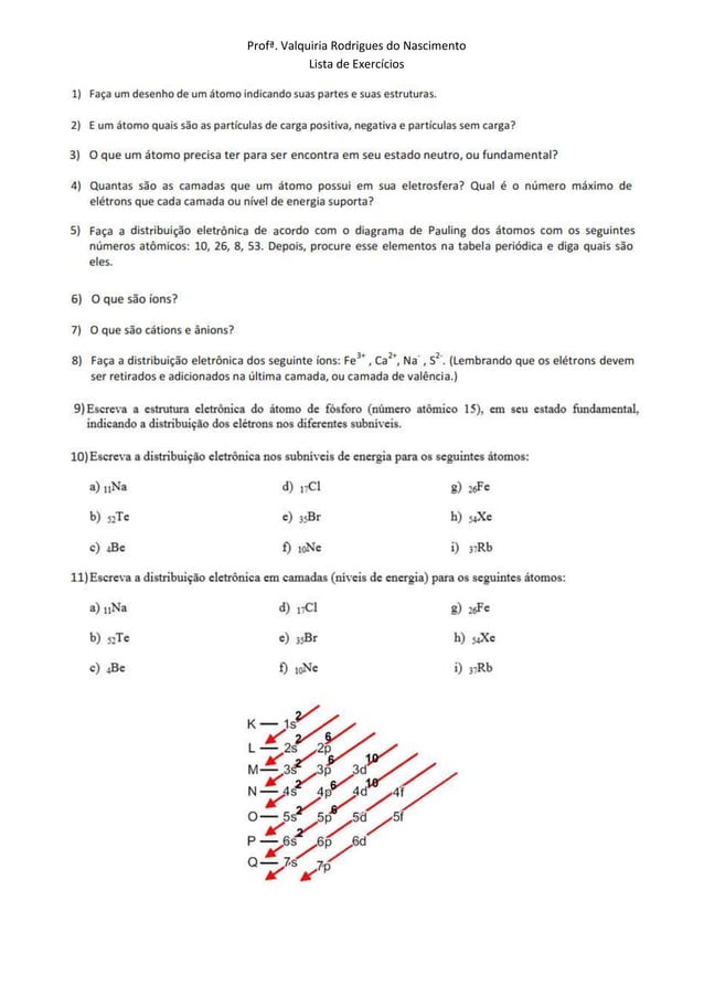 Exercícios de distribuição eletrônica | PDF