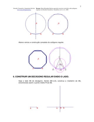 Exercicios resolvidos poligonos | PDF