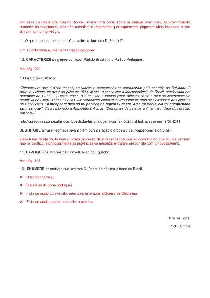 Exercícios Sobre América Anglo Saxônica 8 Ano Com Gabarito