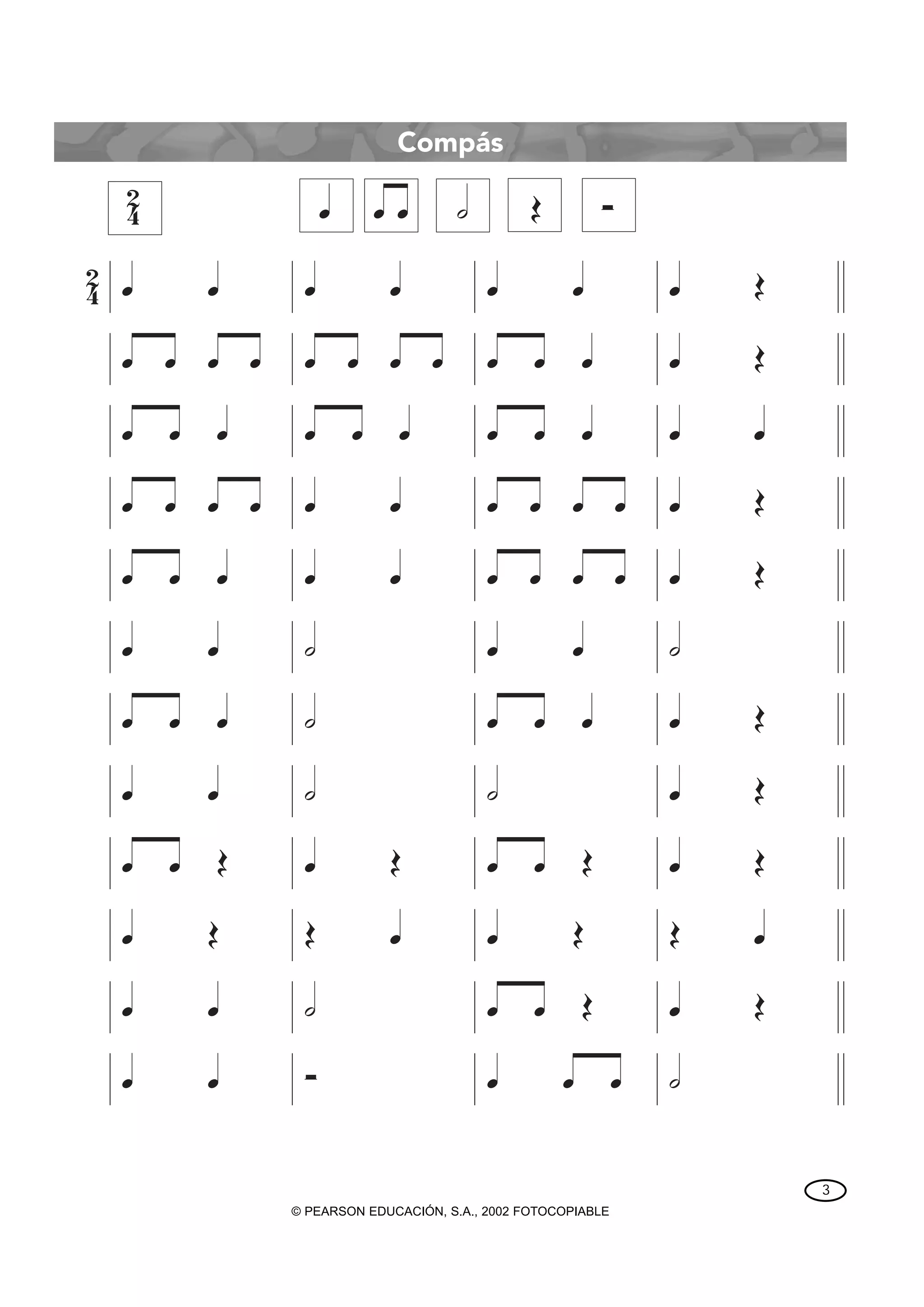 Exercicios ritmicos e melodicos | PDF