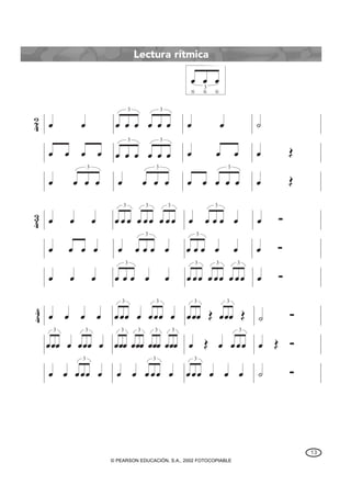 Exercicios ritmicos e melodicos | PDF