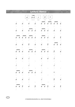 Exercicios ritmicos e melodicos (1) | PDF