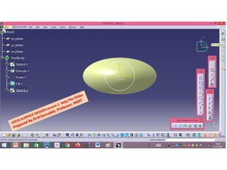 Lesson 1 - Surface design-basic commands-help files ppt | PDF