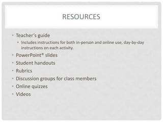 List the rules and equipment for one of these games.