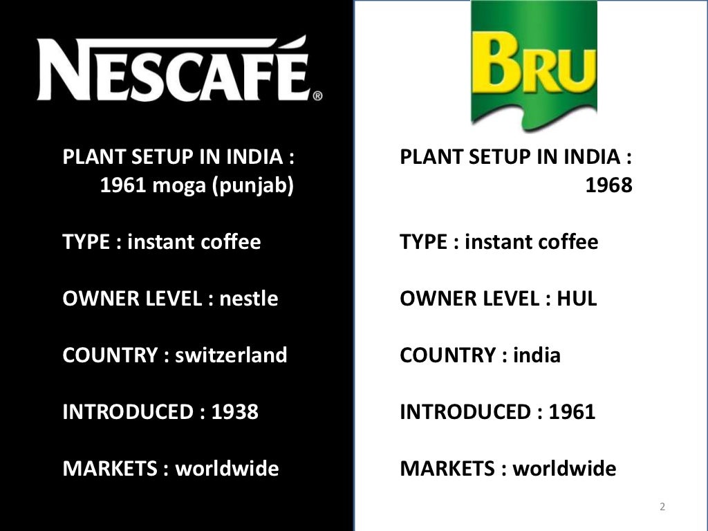 nescafe vs bru