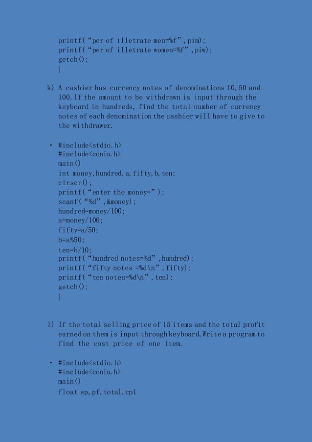 Let us c (by yashvant chapter 1 solution PDF