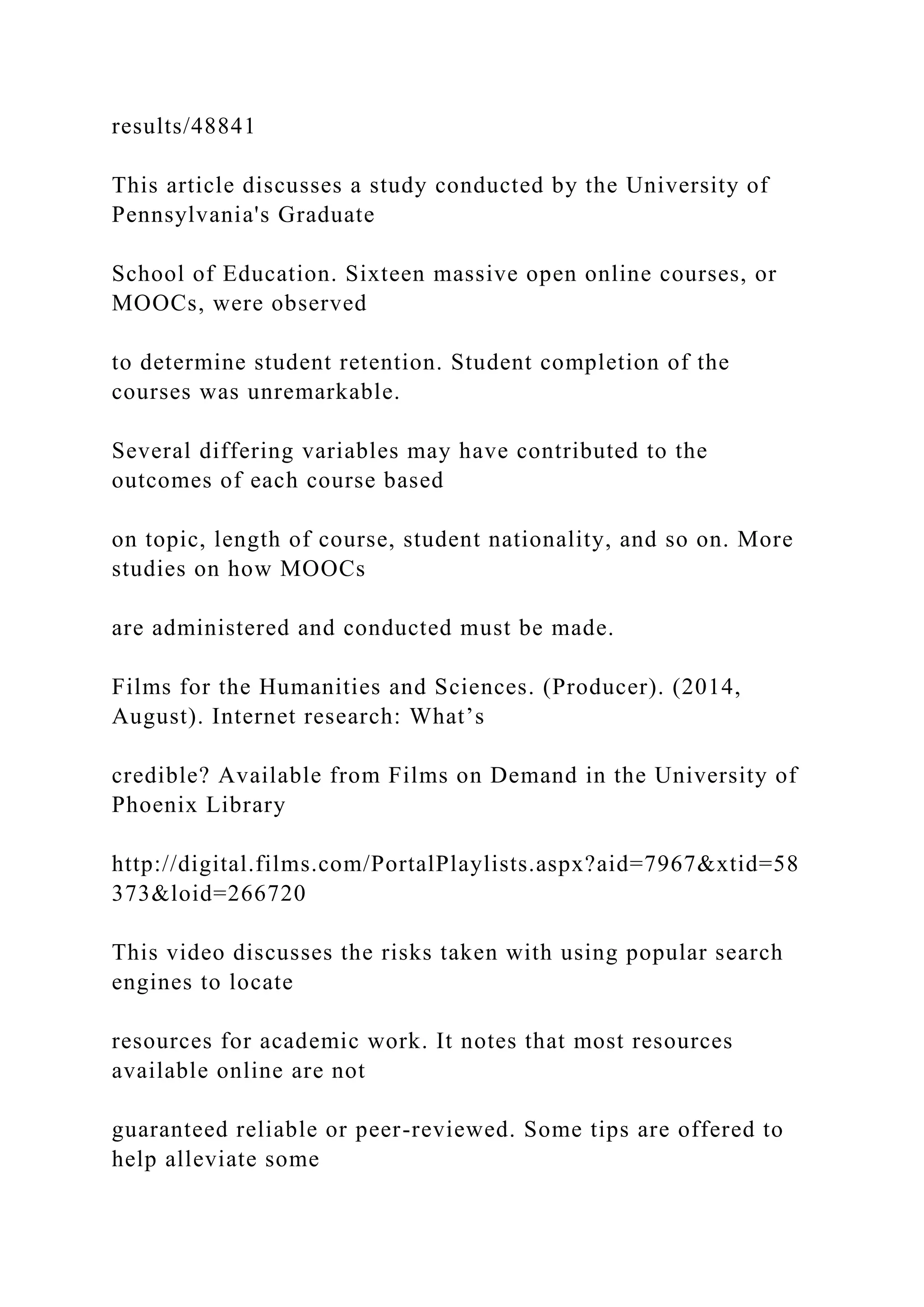 Exercise 3 Worksheet Create a Peer Reviewed ReferenceSave this .docx