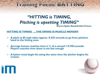 Exercise Adaptations for Baseball and Softball Players | PDF
