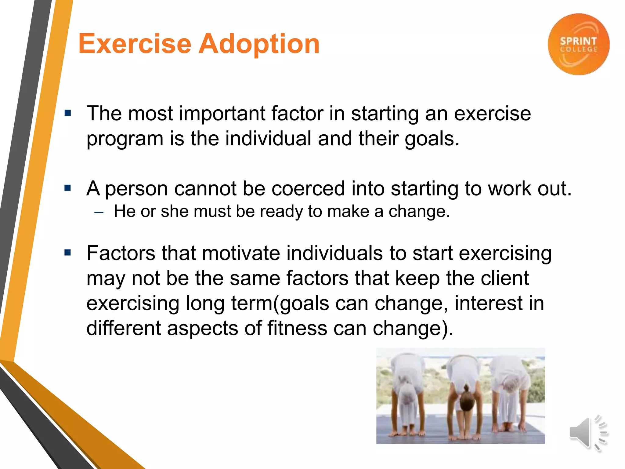 Long-term Exercise Adherence Is Associated With Which Type Of Motivation Exercise Adherence and Motivation | PPT