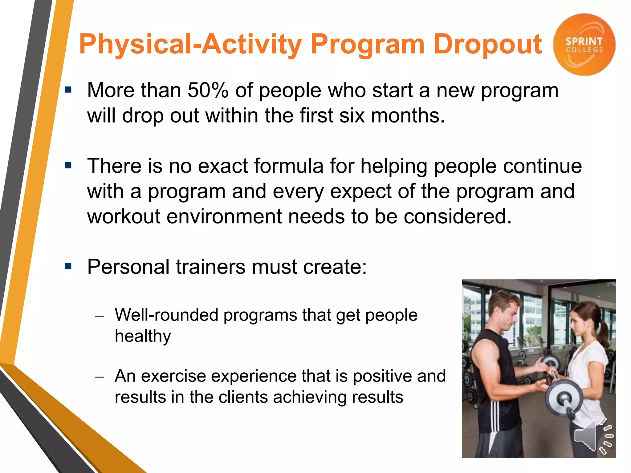 Long-term Exercise Adherence Is Associated With Which Type Of Motivation Exercise Adherence and Motivation | PPT