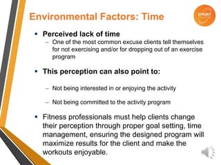 Exercise Adherence and Motivation | PPTX
