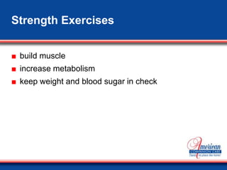 Exercise and Activity Long ACC