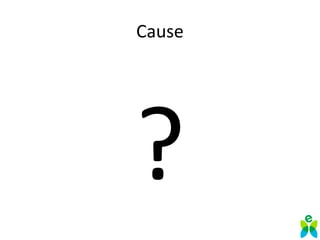 Cause
?
 