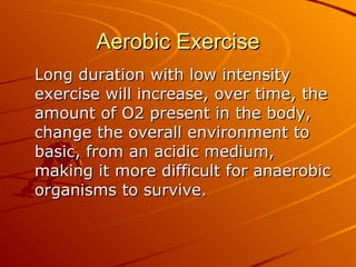 Aerobic exercise slideshare sale