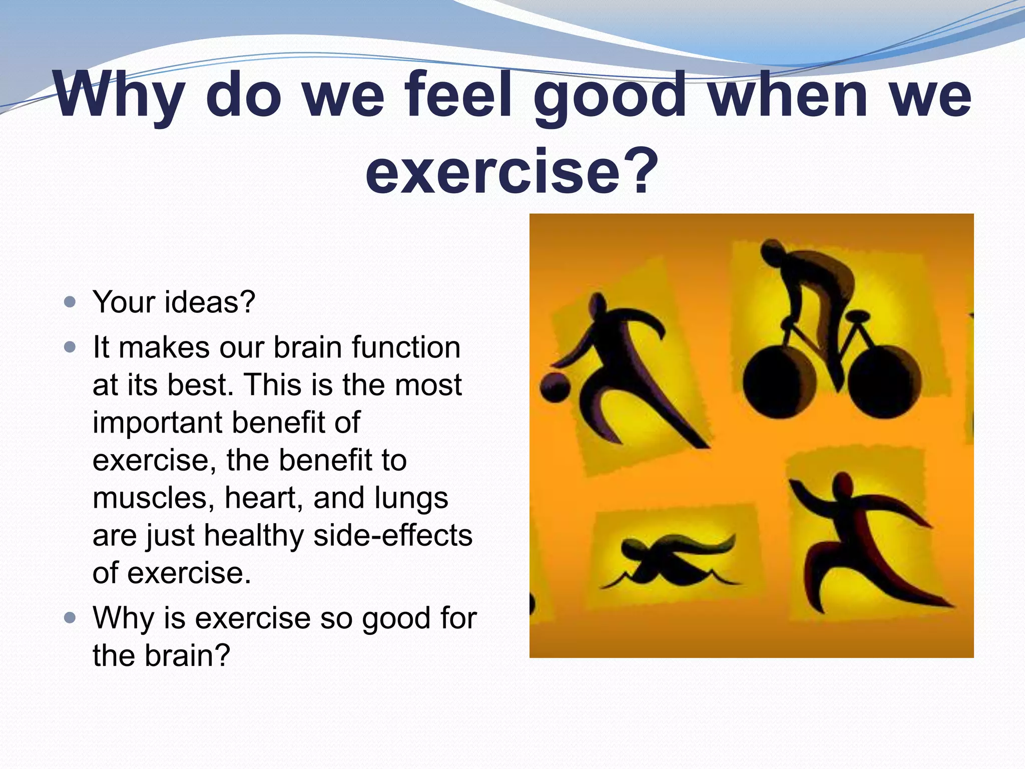 Exercise and the brain | PPTX