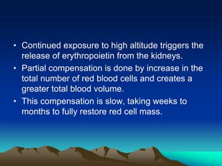 Exercise at altitude