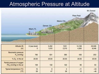 Exercise at altitude