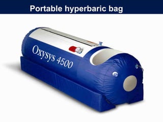 Portable hyperbaric bag
 