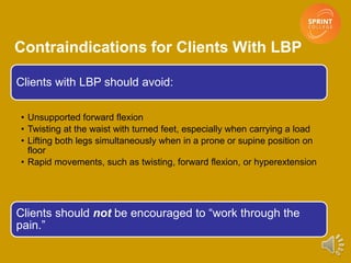 Client Twisting Exercise for special populations | PPTX